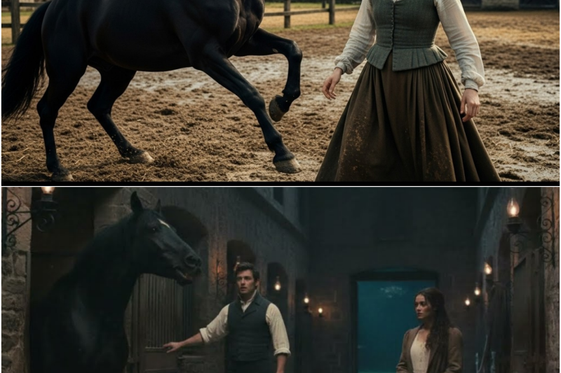The Duke’s Most Dangerous Horse Obeyed No One—Until A Quiet Young Woman Stepped Forward