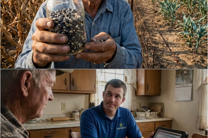 They Called the Old Farmer’s Blue Corn Obsolete — Then the Drought Exposed What Modern Seed Forgot