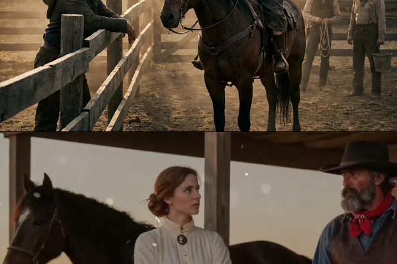 She Swore She’d Never Ridden a Day in Her Life — He Watched Her Mount His Worst Gelding