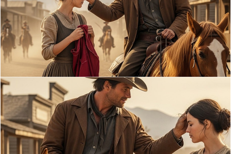 She Told The Cowboy Goodbye At The Town Limits, He Said Not Goodbye, Just See You Soon