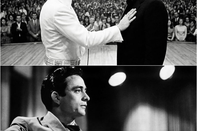 Johnny Cash DARED Elvis to Sing GOSPEL Live — What Happened Made Cash Break Down on Stage