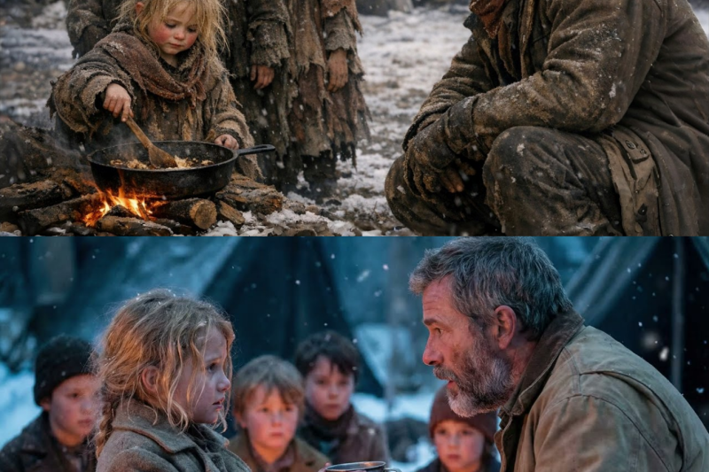 I Can Cook,” the Smallest Girl Whispered — Five Hungry Children Had Nowhere Else to Go in the..