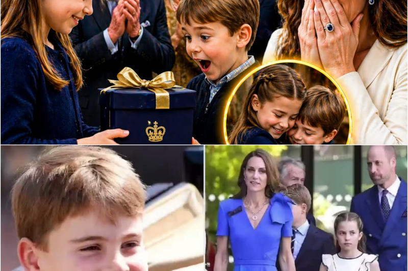 JUST IN!! Charlotte’s PRIVATE Birthday GIFT to Louis Melts Hearts Across Palace & shocking Catherine