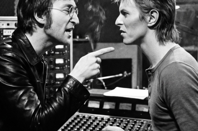 When David Bowie Mocked John Lennon in the Studio—What Happened Next Shocked Everyone