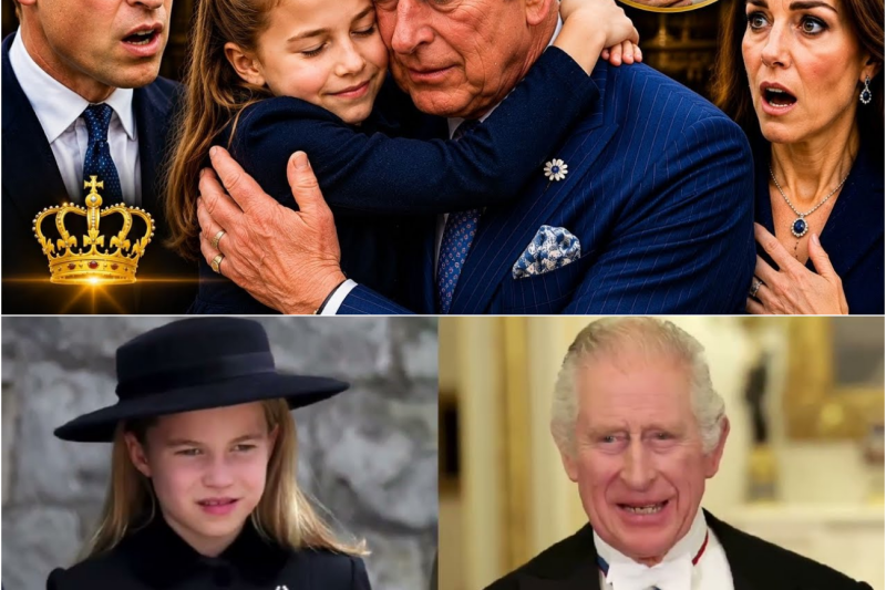 JUST NOW!! Princess Charlotte’s EMOTIONAL ACT Toward King Charles LEAVES Royals Speechless!