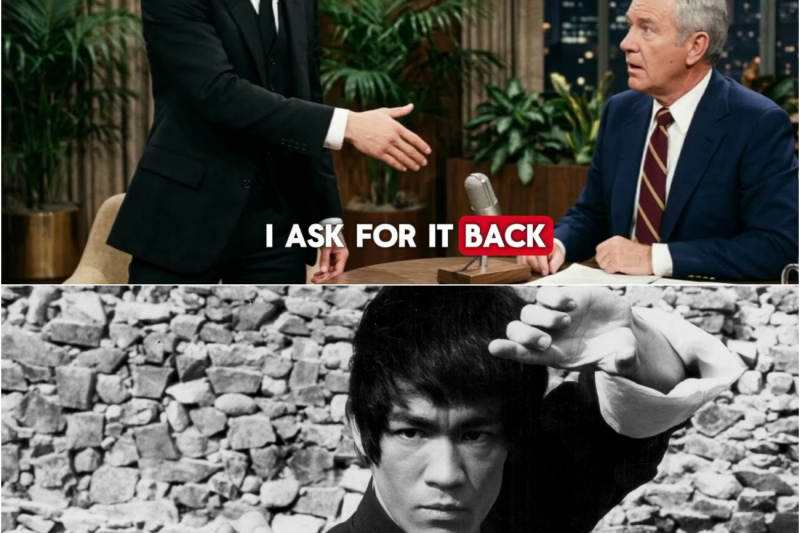 Johnny Carson Refused to Shake Bruce Lee Hand – What Bruce Said Left the Studio Frozen!