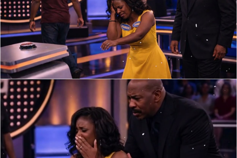 Husband walks out on Family Feud — what his wife did next made Steve Harvey completely lose his mind