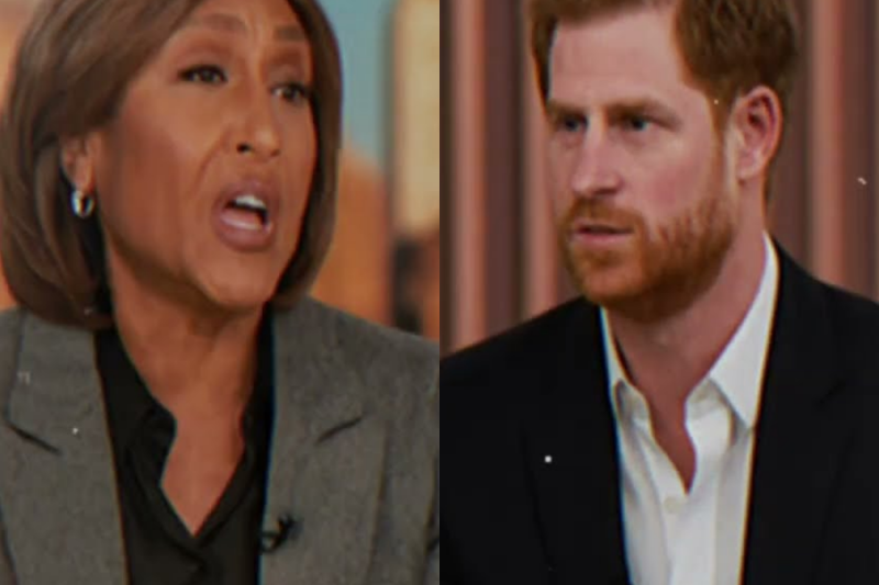 Robin Roberts Destroys Prince Harry LIVE On Good Morning America After Heated Argument