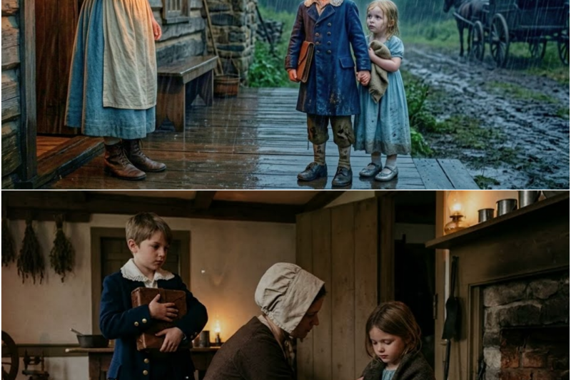 She Sheltered Two Frozen Orphans — Then Learned They Owned Half the Valley