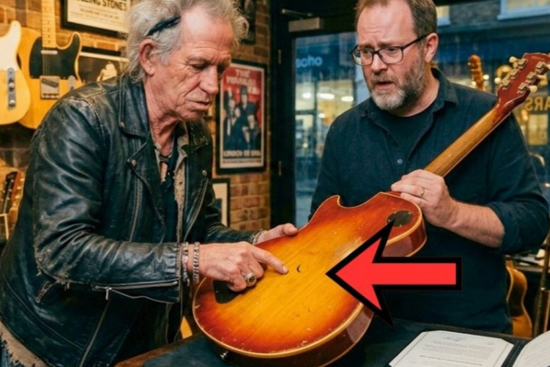 Shop Owner Told Homeless Guy He Can’t Afford £85,000 Guitar — Guy Was KEITH RICHARDS Buying His Own