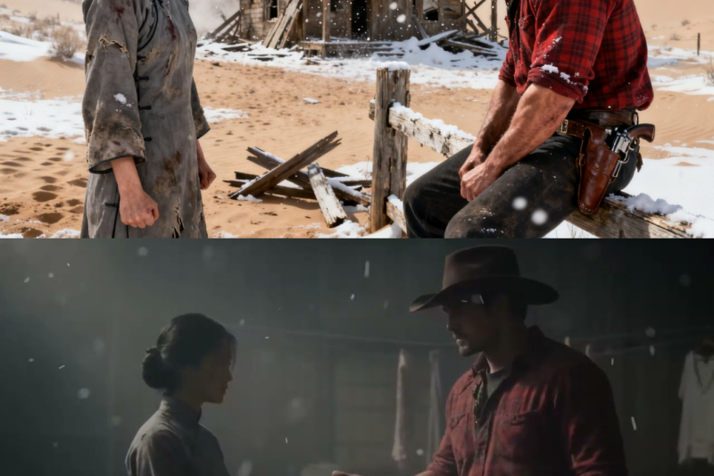 She Said“I’m Not The Pretty Bride You Ordered”…Cowboy Pulled Her Close And Said, “You’re All I Need”
