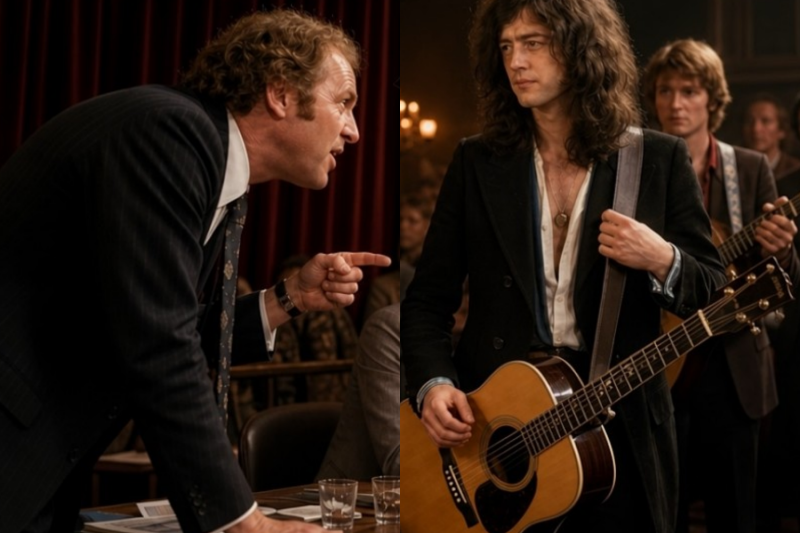 He Didn’t Know It Was Jimmy Page — The Judge Challenged Him in Front of 300 People