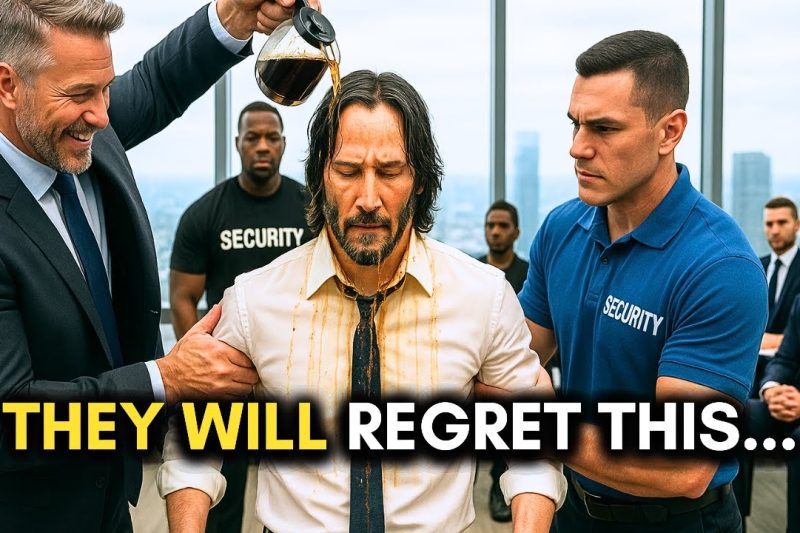 He Poured Coffee On Keanu Reeves The “Intern” — Not Knowing Keanu Owned The Entire Company