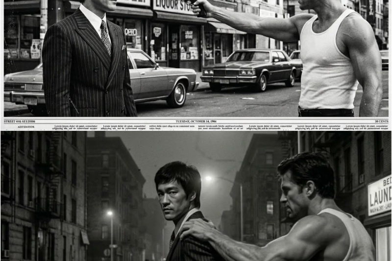 A Street Robber Tried to Rob Bruce Lee… Then Bruce Lee Started Laughing