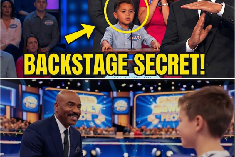 Steve Harvey CALLS TIMEOUT After Child Reveals What He Heard Backstage