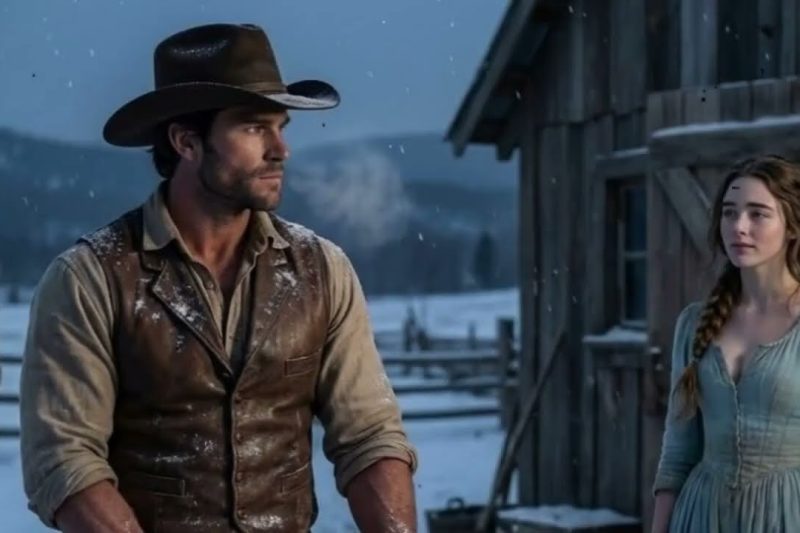 “Is Santa late because he can’t find our Ranch?”—Asked A Little Girl to the Lone Cowboy on the Road.