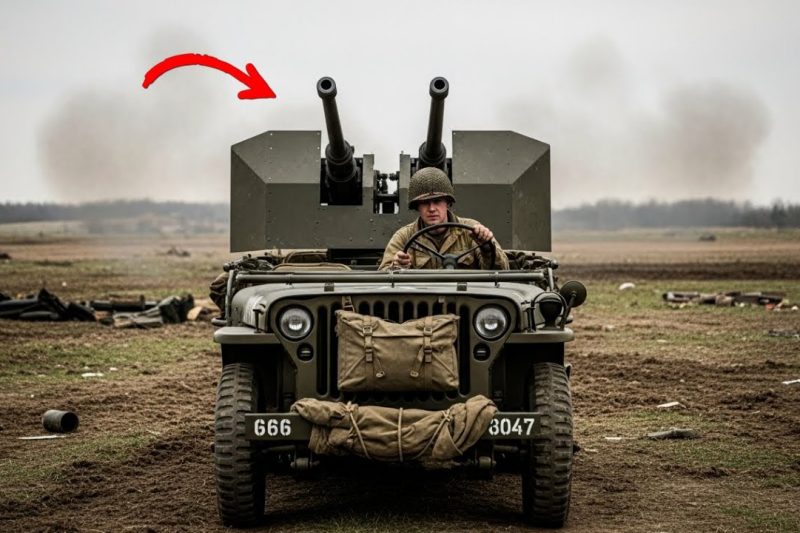 When They Put Tank Machine Guns on Jeeps — Germans Called It Iron Wasp