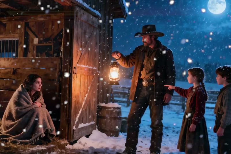 Papa… There’s a Woman in the Barn” | And A Father of Five Refused to Look Away