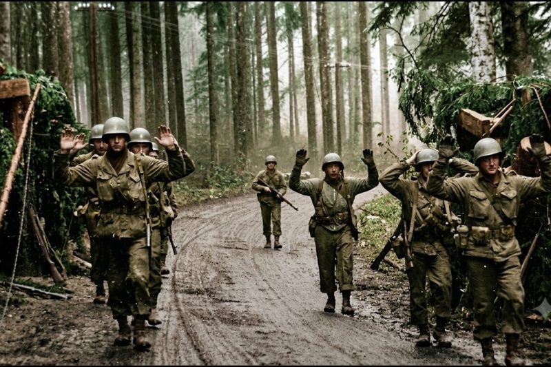 Germans Laughed When One American Faced 50 Alone — 3 Minutes Later, All 50 Surrendered to One Man