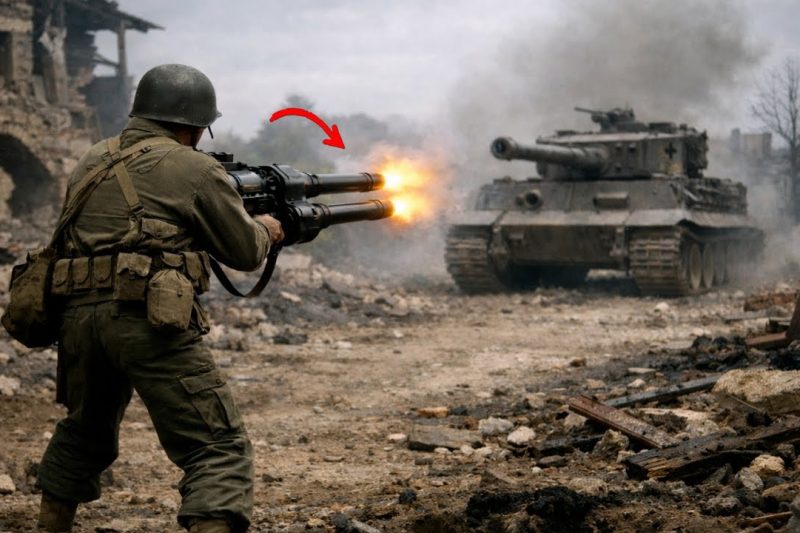 When This Machine Gunner Stopped the German Army — They Sent Their Deadliest Weapon After Him