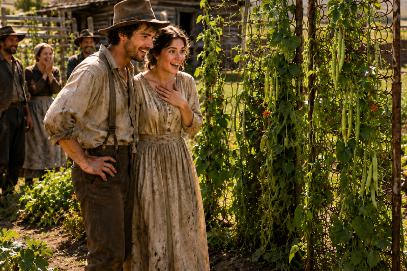 They Turned 40 Rusty Bedsprings Into a Farm — Everyone Laughed Until the Harvest Came