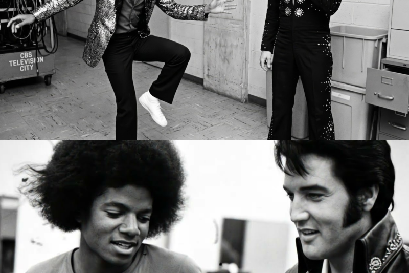 Elvis Presley Found 18-Year-Old Michael Jackson Rehearsing Alone – What He Said Made the KING OF POP