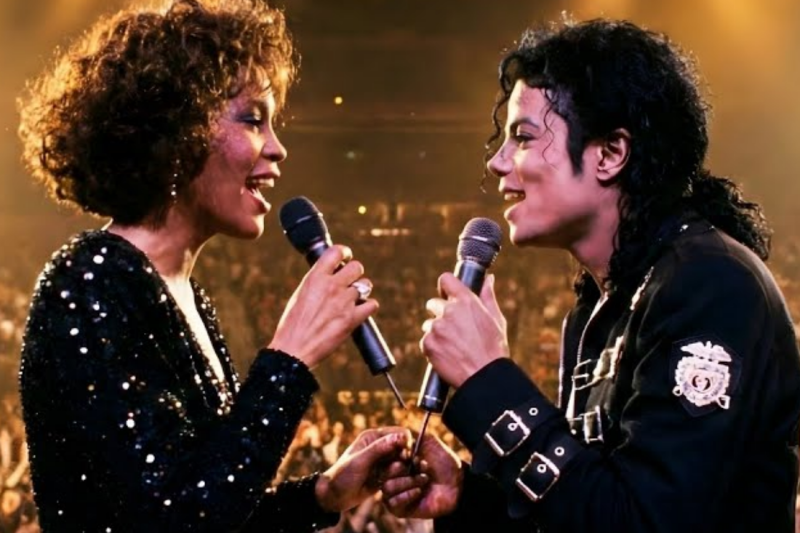 Michael Jackson Invited Whitney Houston On Stage — What Happened Next Made Music History