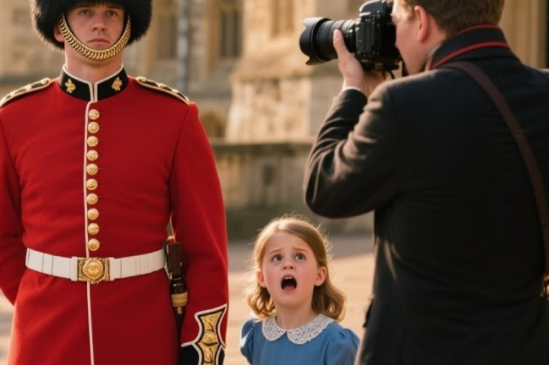 RoyalGuard Who Saluted Princess Charlotte After She Dismissed Rude Photographer My Mother Is Resting