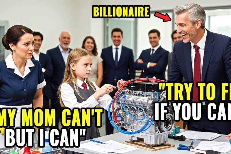 “Fix This And I’ll Give You $100M,” Billionaire CEO Sneered — Maid’s Daughter Did, He Froze In Shock