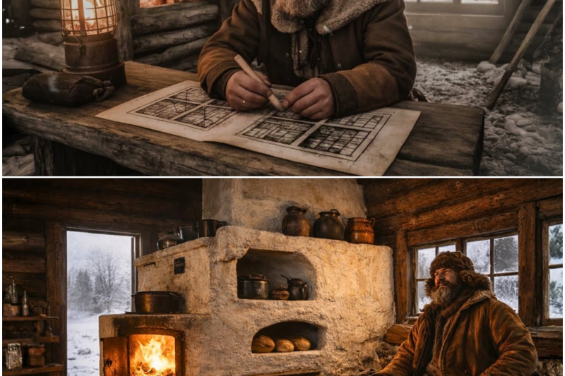 Settlers Laughed at His Russian Stove Design — Until It Kept His Cabin 68°F Warmer