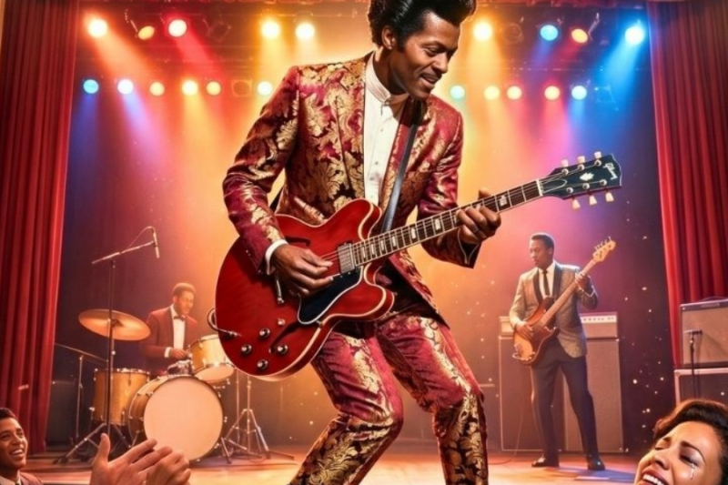 Chuck Berry and Little Richard Shared a Stage—Their Secret Bet Emerged 50 Years Later!