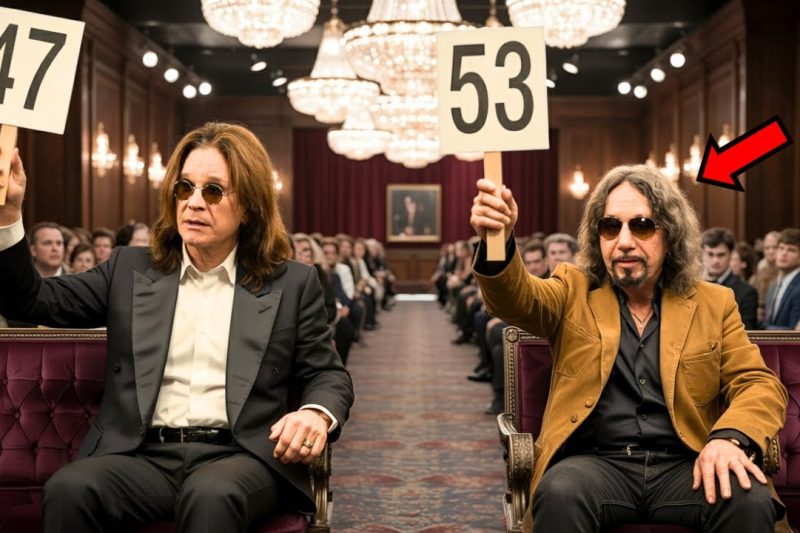 Ace Frehley and Ozzy Osbourne’s Battle for John Lennon’s Guitar… Unexpected Ending