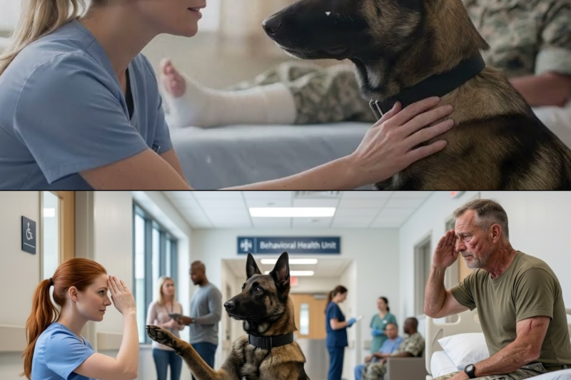 Retired SEAL Trusted Nobody and Guarded His Dog — Until the Nurse Spoke One Word