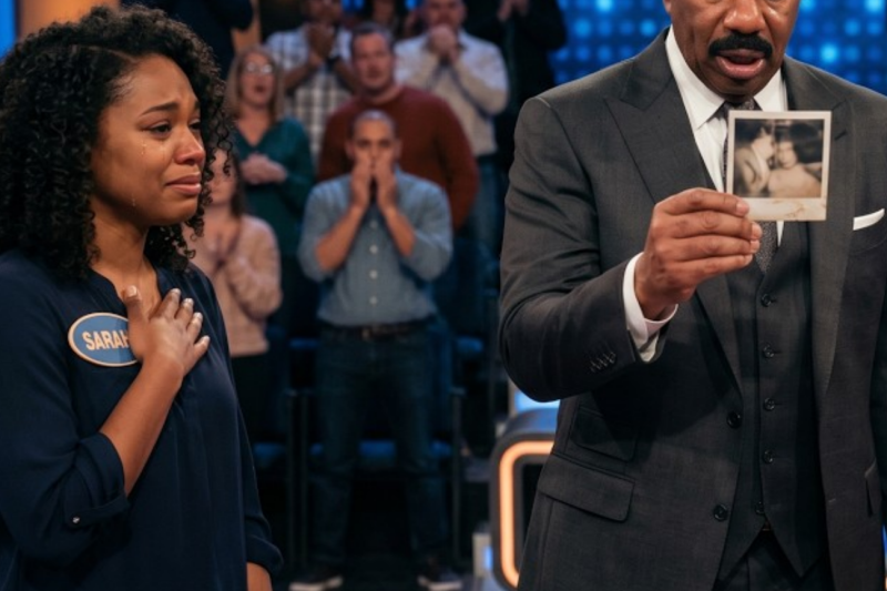 The Secret Moment That Halted Family Feud: How Steve Harvey Honored the Woman Who Saved His Life