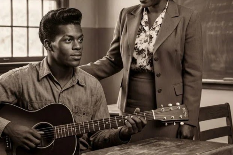 The Three-Minute Miracle: How a Borrowed Guitar and a Visionary Teacher Birthed a Rock and Roll Legend