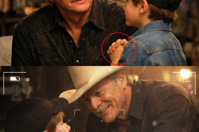 “I just wanted to remind you that I exist…” said the boy. Alan Jackson had a POWERFUL ATTITUDE.