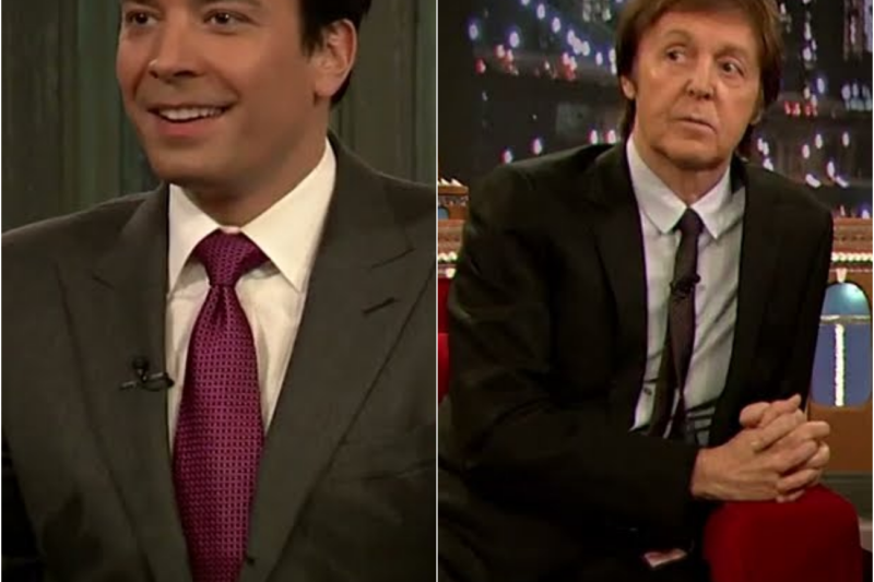 Paul McCartney Sings The Beatles’ Harmony, Talks John Lennon & Obama Performance | Fallon Flashback