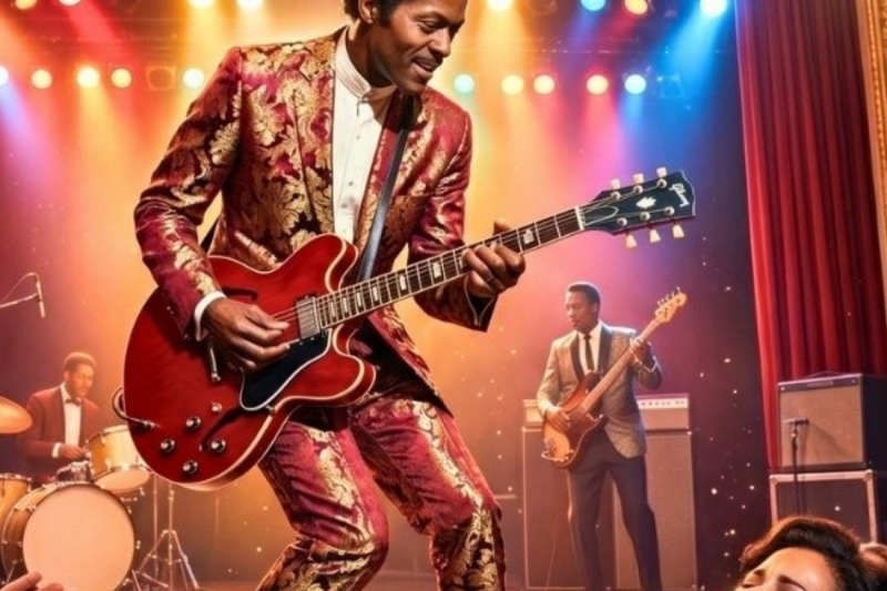 The 50-Year Secret: How a Backstage Bet Between Chuck Berry and Little Richard Redefined Rock ‘n’ Roll Greatness