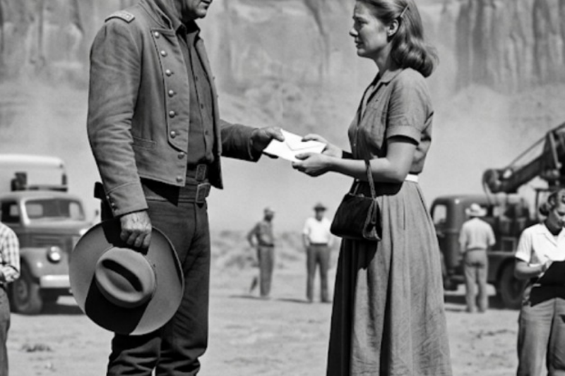 The Day the Camera Stopped: How John Wayne’s Secret Act of Mercy Broke Hollywood’s Hardest Director