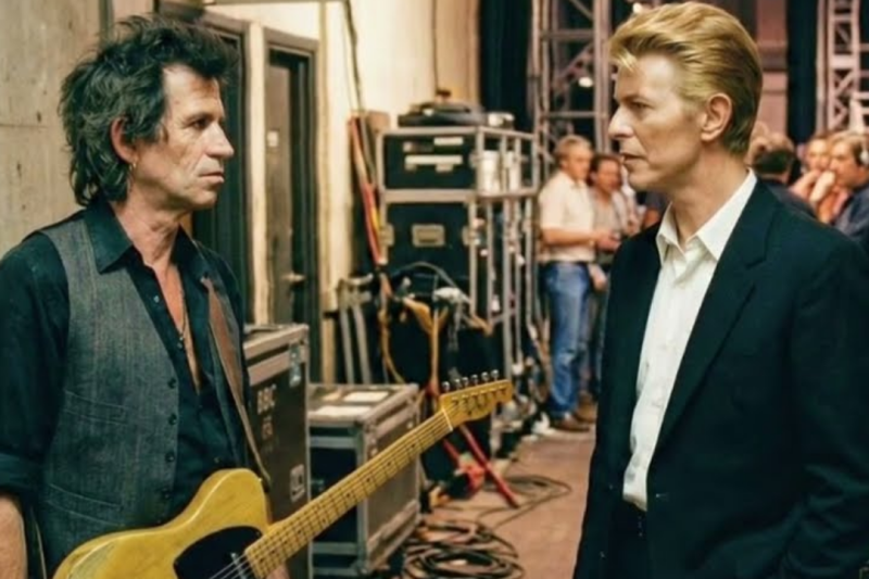 David Bowie’s biggest mistake? The night he challenged Keith Richards