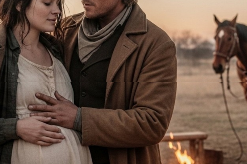 Pregnant Girl Slept In The Cold, The Cowboy Built A Fire And Said “You’ll Always Be Warm With Me”