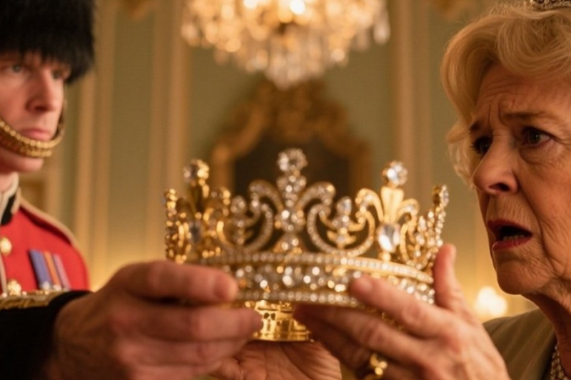 Princess Anne Secures the Queen’s Tiara— Royal Guard Blocks Camilla in Dramatic Standoff | Emotional