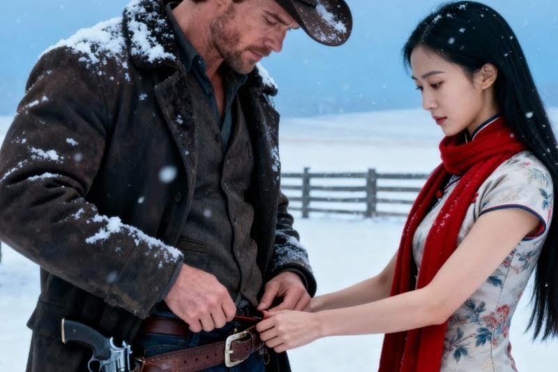I Will Take It Off Just For Tonight Whispered the Chinese Bride to the Lone Rancher