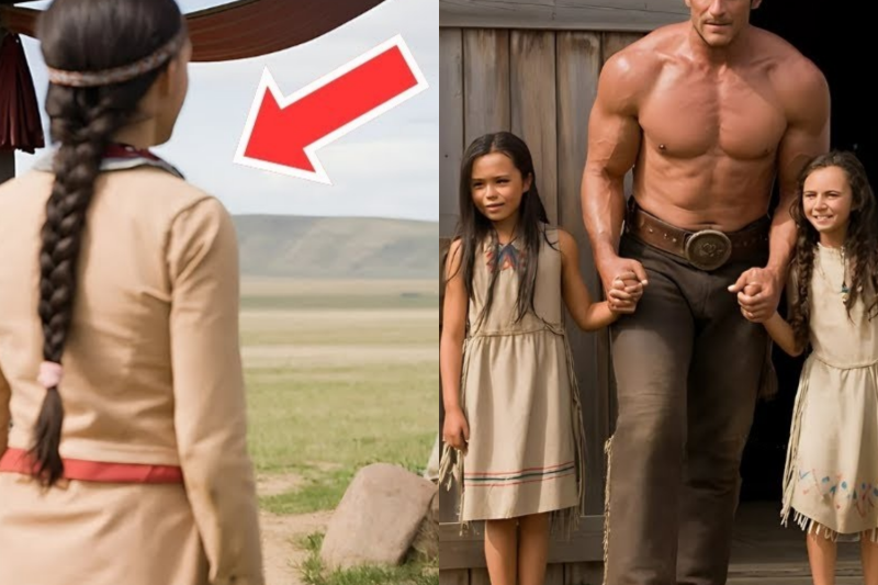 Mountain Man Rescues Two Apache Sisters… Next Day, Their Mother Shows Up With A Mysterious Gift