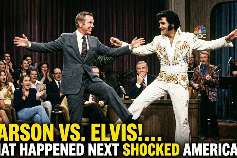 Johnny Carson Challenged Elvis Presley… What Happened Next Shocked Everyone