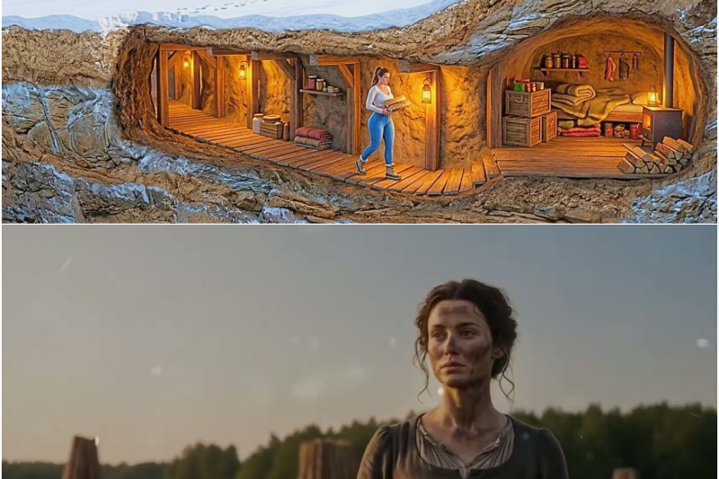 She Dug a Tunnel From Her Cabin Into the Hillside — When the Freeze Hit, It Saved Every Last One