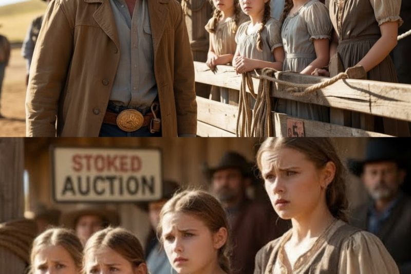 Angry Rancher Bought 4 Sisters Sold by Their Cruel Uncle, What He Built for Them Made History