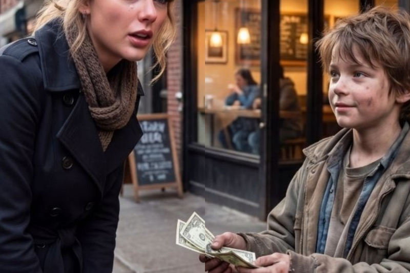 Taylor Swift’s Card Got DECLINED — What a Homeless Boy Did Next Left Everyone in TEARS