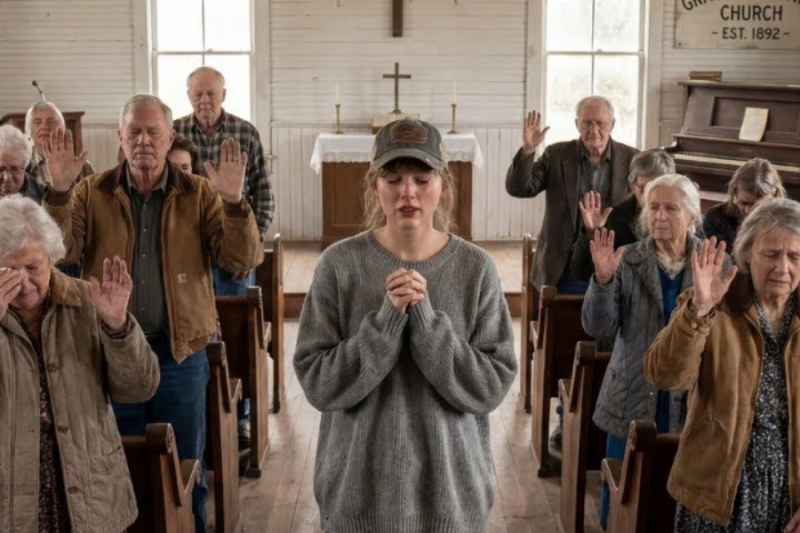Taylor Swift walked into small church to worship quietly what happened next moved everyone to TEARS