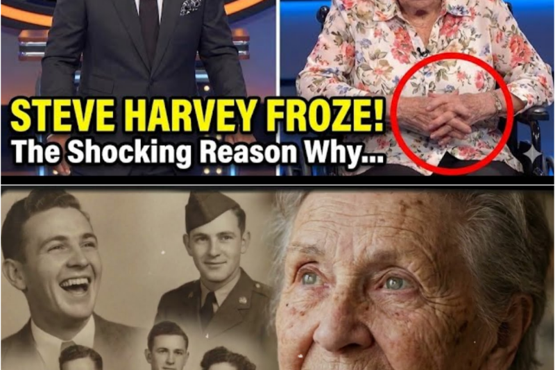 Steve Harvey FROZE When 92-Year-Old Finally Said Why She Never Remarried